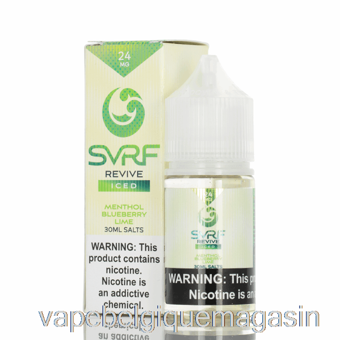 Vape Juice Iced Revive - E-liquide Aux Sels De Svrf - 30 Ml 48 Mg